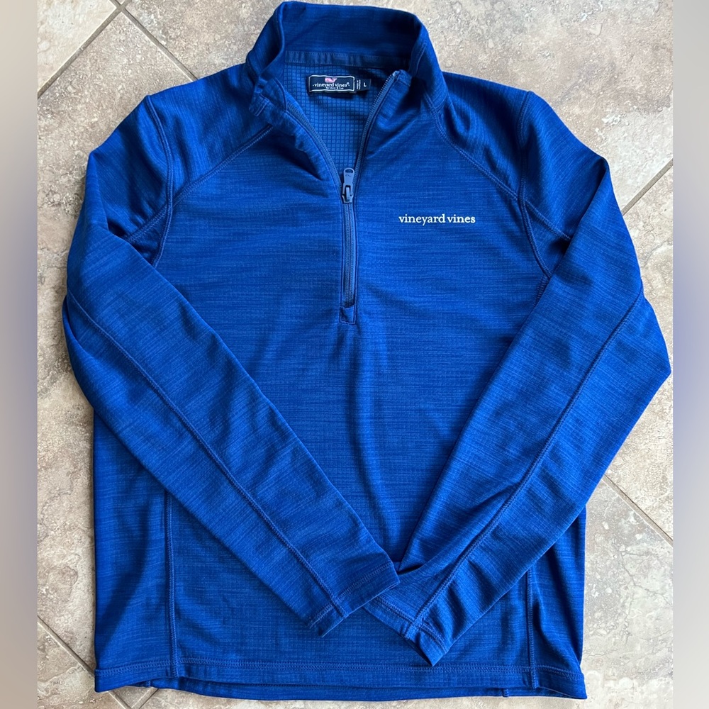 Vineyard Vines 1/4 Zip - Boys L